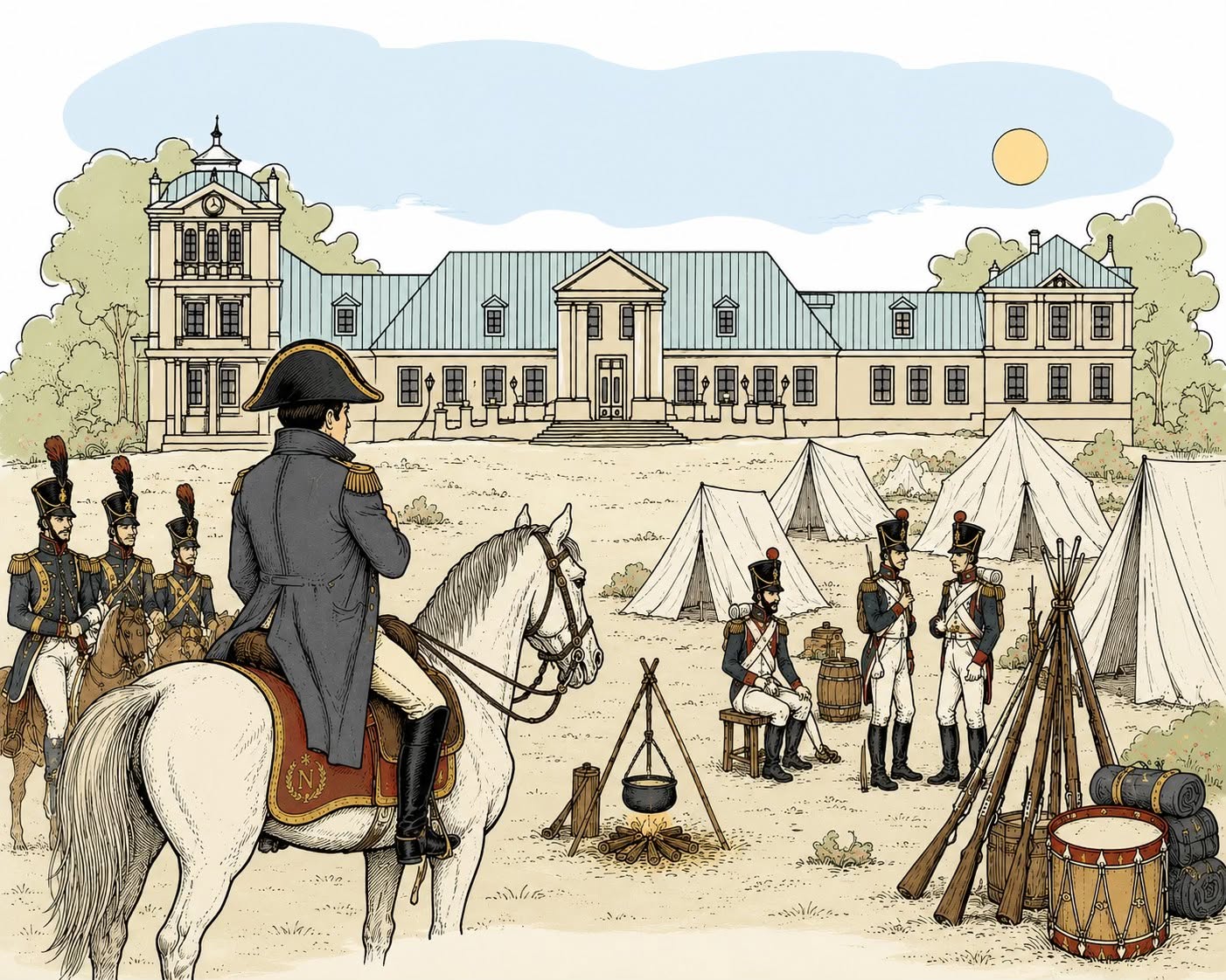 Napoleonas abromiškėse: bivakas dvare. Gyvosios istorijos diena